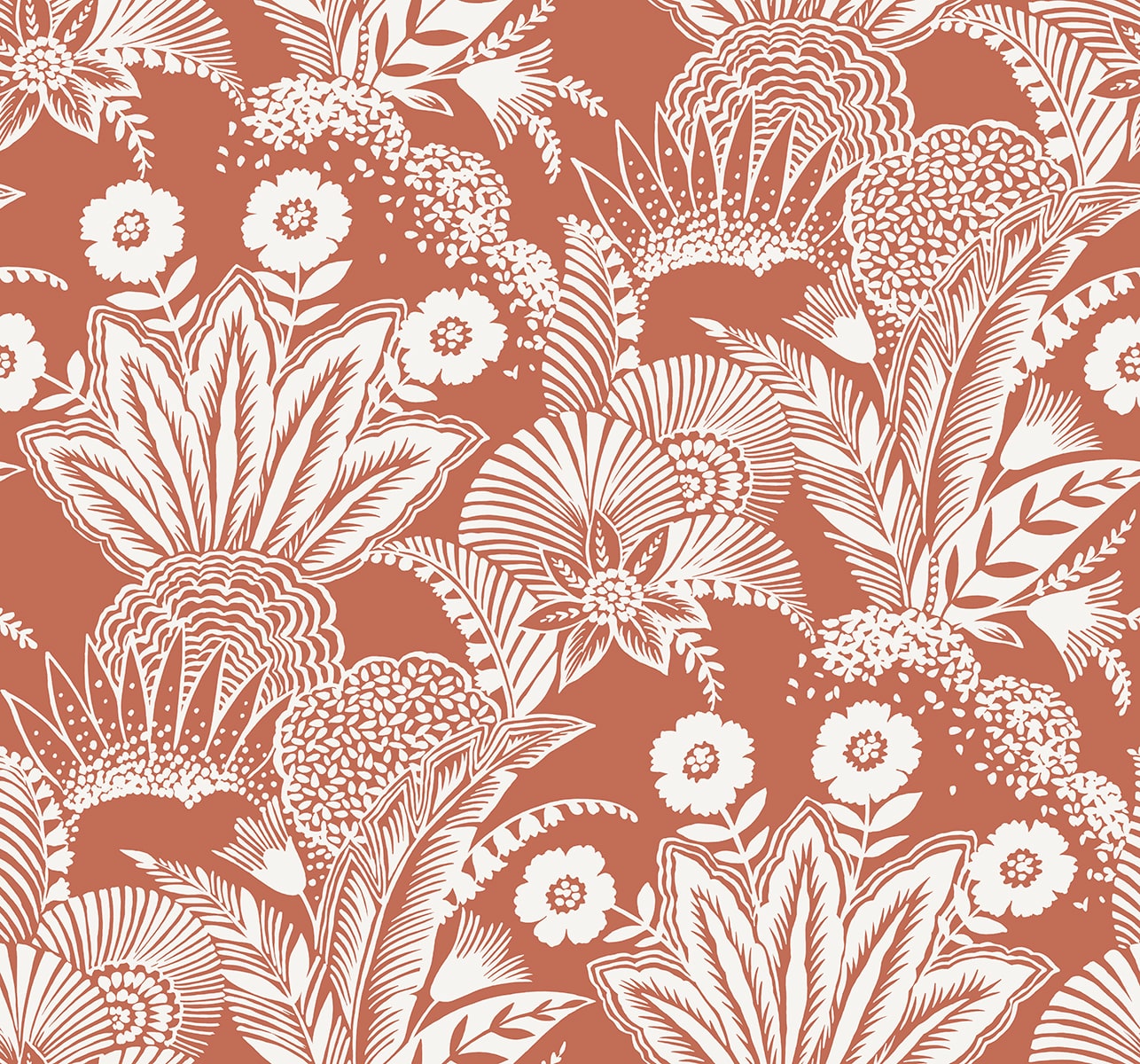 SC20101 palm grove wallpaper from the Summer House collection by Seabrook Designs