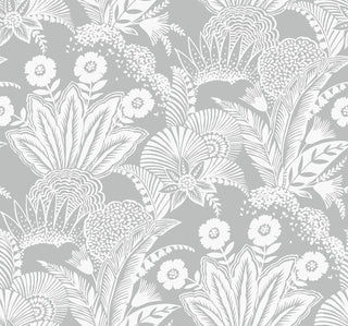 SC20108 palm grove wallpaper from the Summer House collection by Seabrook Designs