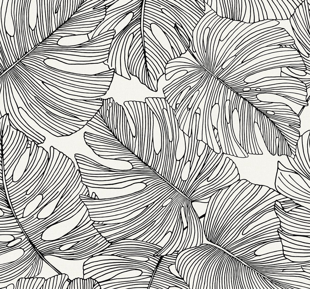 SC20200 palm leaf wallpaper from the Summer House collection by Seabrook Designs