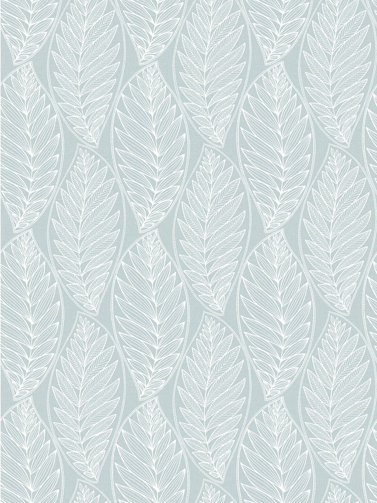 SC20312 leaf wallpaper from the Summer House collection by Seabrook Designs