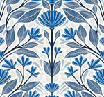 SC20602 folk floral wallpaper from the Summer House collection by Seabrook Designs