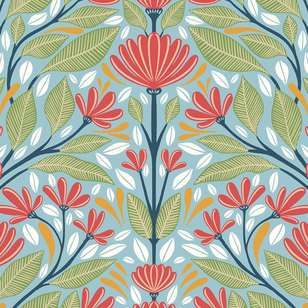 
                  
                    SC20604 folk floral wallpaper from the Summer House collection by Seabrook Designs
                  
                