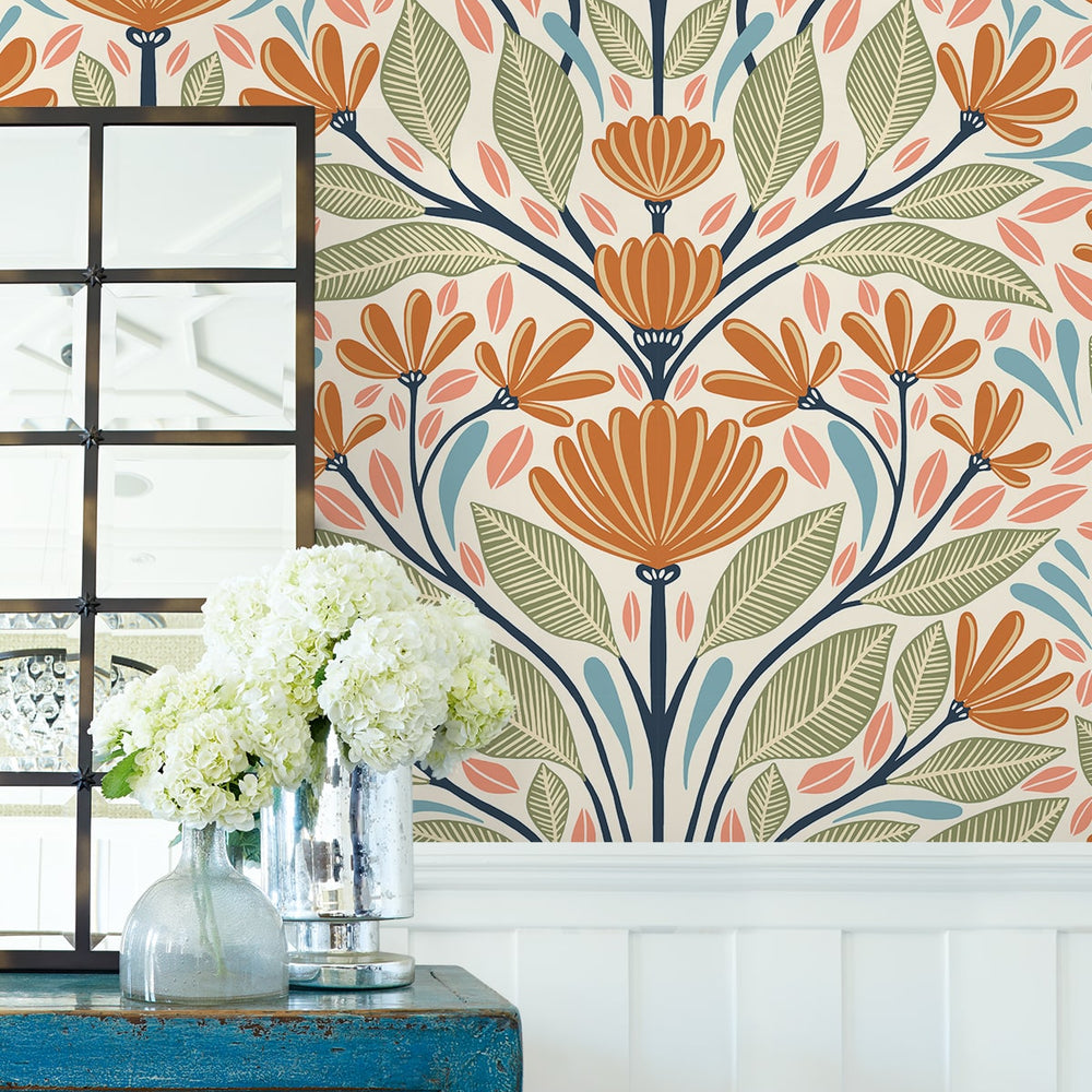 
                  
                    SC20606 folk floral wallpaper decor from the Summer House collection by Seabrook Designs
                  
                