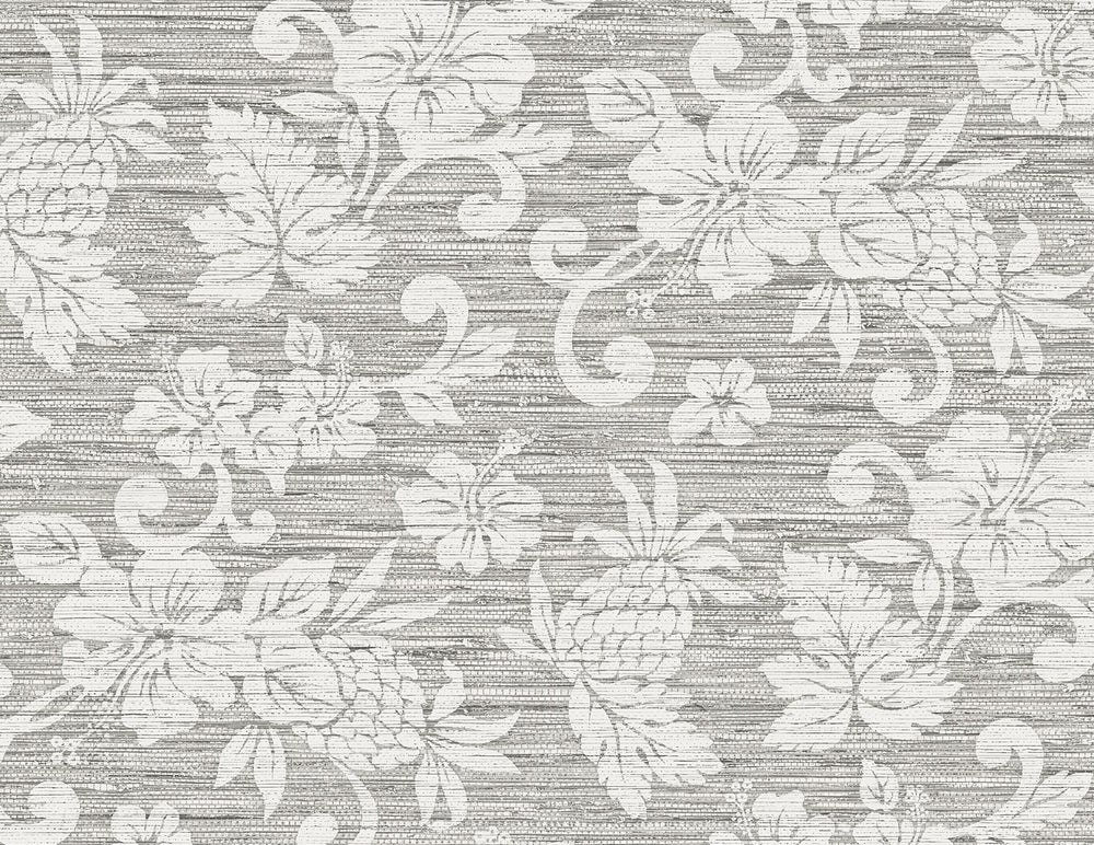 SC20808 floral vinyl wallpaper from the Summer House collection by Seabrook Designs