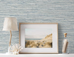 SC20912 faux jute textured vinyl wallpaper decor from the Summer House collection by Seabrook Designs