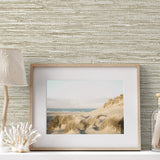 SC20915 faux jute textured vinyl wallpaper decor from the Summer House collection by Seabrook Designs