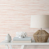 SC21101 striped stringcloth wallpaper decor from the Summer House collection by Seabrook Designs