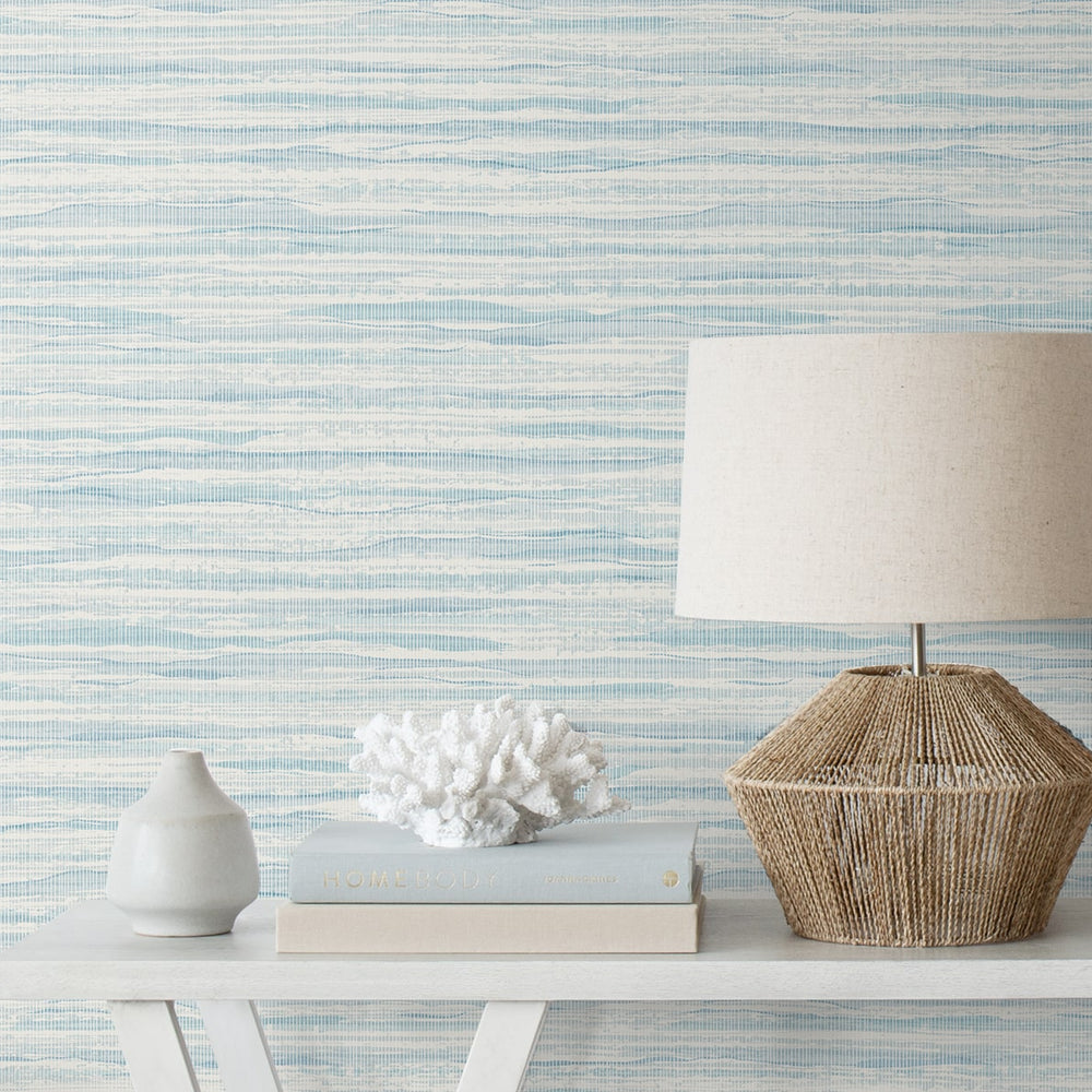 
                  
                    SC21112 striped stringcloth wallpaper decor from the Summer House collection by Seabrook Designs
                  
                