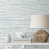 SC21112 striped stringcloth wallpaper decor from the Summer House collection by Seabrook Designs