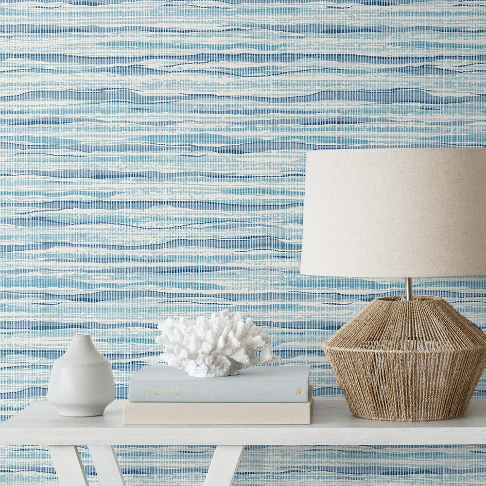 
                  
                    SC21122 striped stringcloth wallpaper decor from the Summer House collection by Seabrook Designs
                  
                
