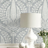 SC21408 botanical wallpaper decor from the Summer House collection by Seabrook Designs