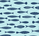 SC21502 fish coastal wallpaper from the Summer House collection by Seabrook Designs