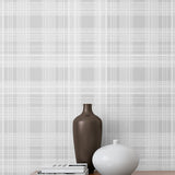 SG10008 rad plaid peel and stick removable wallpaper decor from The Sojourn Collection by Stacy Garcia Home