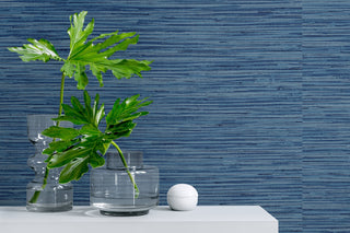 SG10202 faux grasscloth peel and stick removable wallpaper decor from The Sojourn Collection by Stacy Garcia Home
