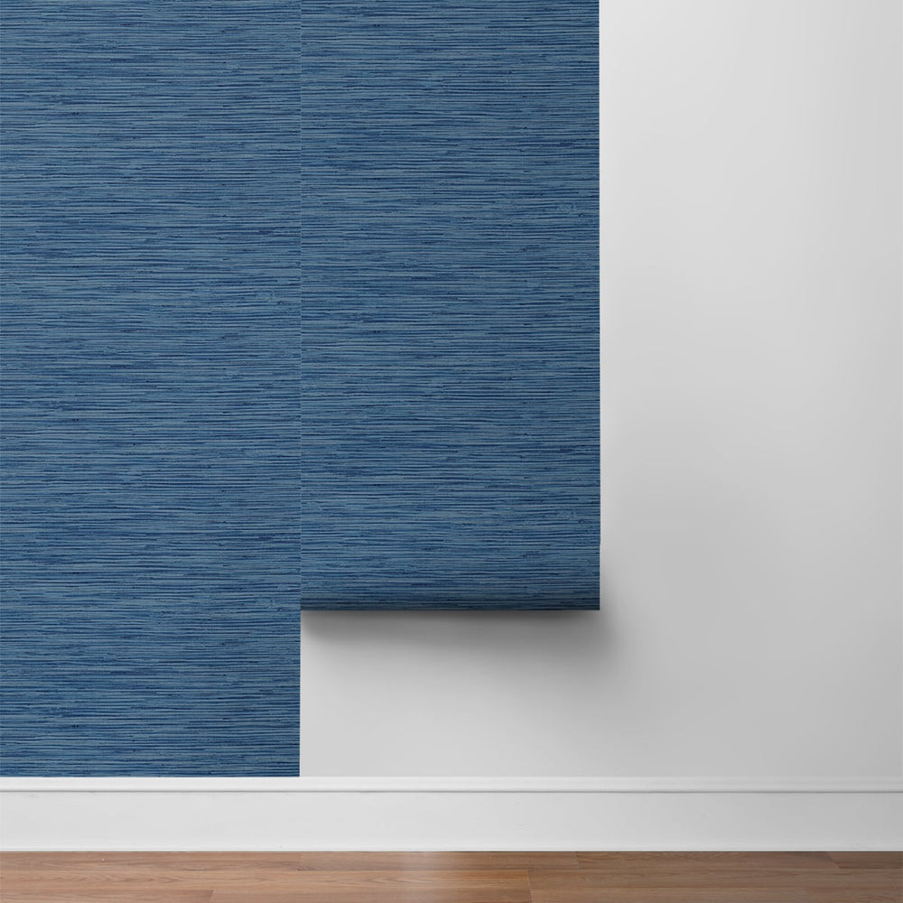 
                  
                    SG10202 faux grasscloth peel and stick removable wallpaper roll from The Sojourn Collection by Stacy Garcia Home
                  
                