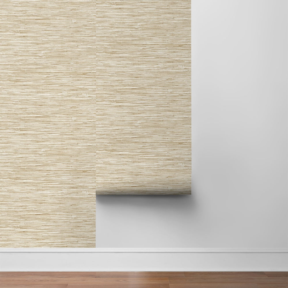
                  
                    SG10203 faux grasscloth peel and stick removable wallpaper roll from The Sojourn Collection by Stacy Garcia Home
                  
                