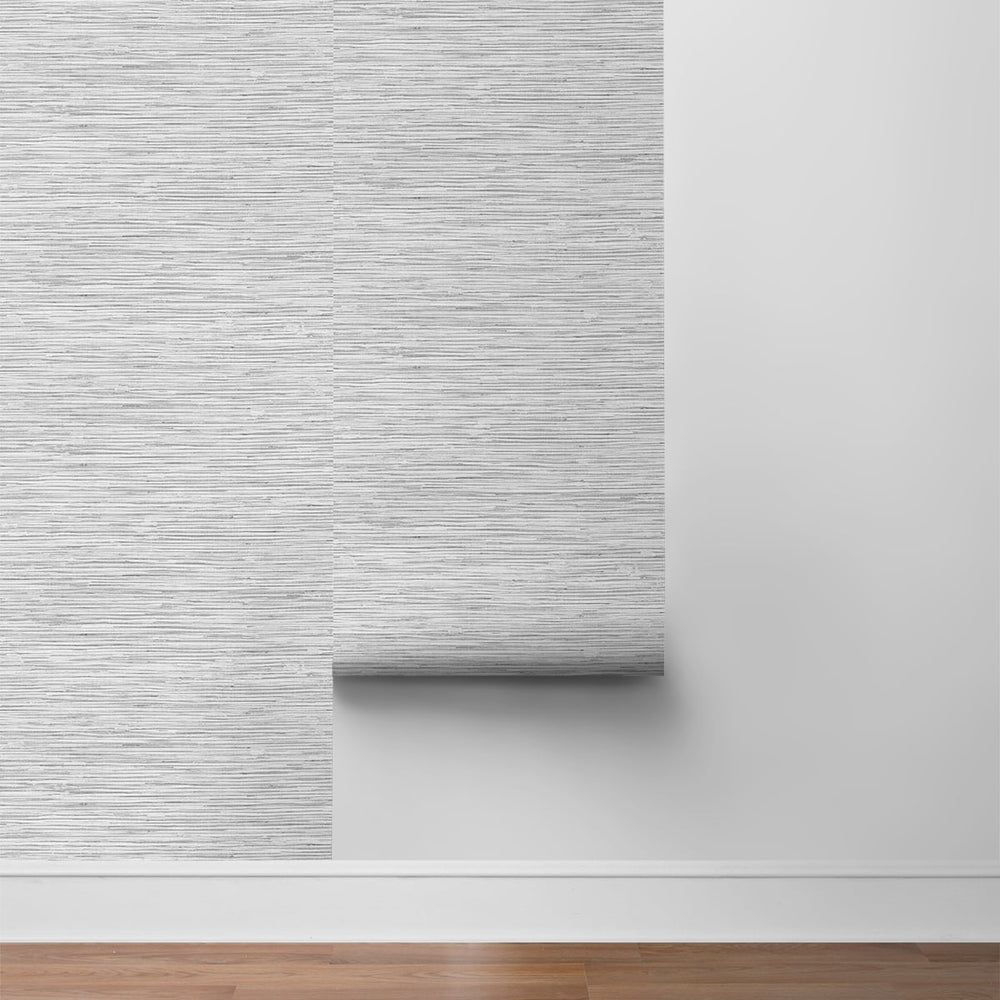
                  
                    SG10208 faux grasscloth peel and stick removable wallpaper roll from The Sojourn Collection by Stacy Garcia Home
                  
                