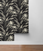 SG10300 Palma botanical peel and stick wallpaper roll from the Sojourn Collection by Stacy Garcia Home
