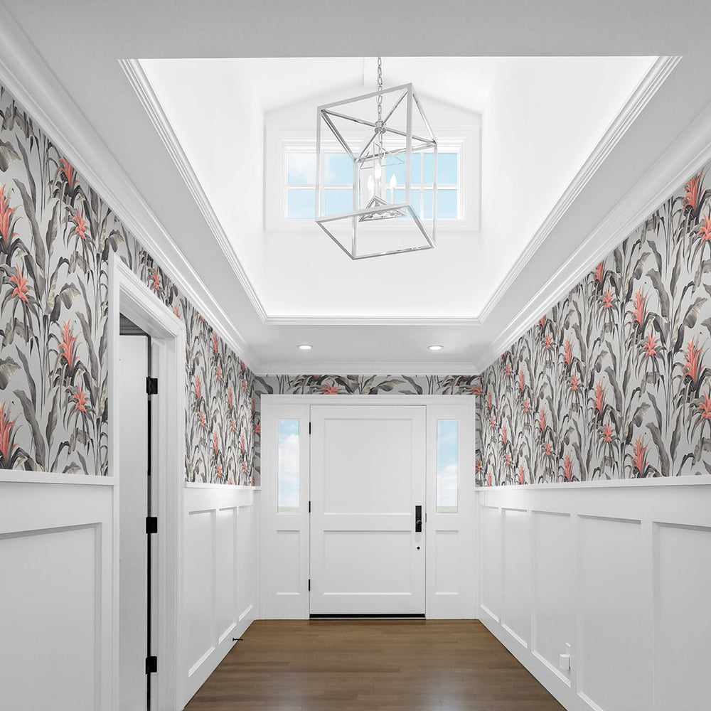 
                  
                    SG10301 Palma botanical peel and stick wallpaper entryway from the Sojourn Collection by Stacy Garcia Home
                  
                