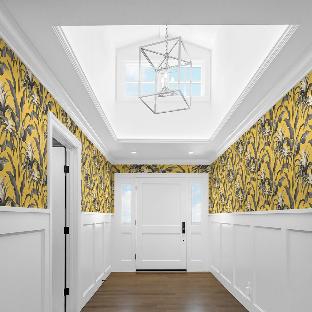 
                  
                    SG10305 Palma botanical peel and stick wallpaper entryway from the Sojourn Collection by Stacy Garcia Home
                  
                