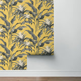 SG10305 Palma botanical peel and stick wallpaper roll from the Sojourn Collection by Stacy Garcia Home
