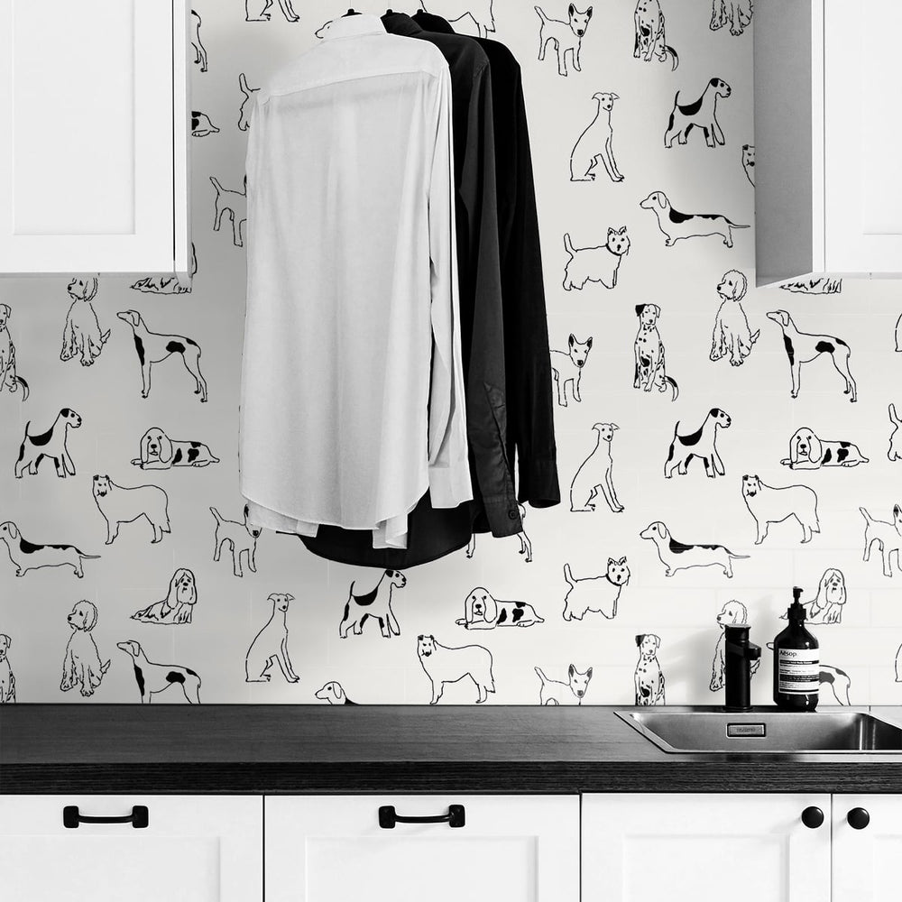 
                  
                    SG10400 best in show dog peel and stick removable wallpaper laundry room from the Sojourn collection by Stacy Garcia Home
                  
                