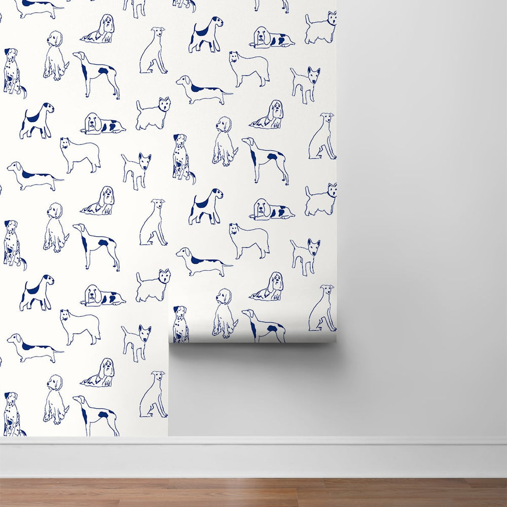 
                  
                    SG10402 best in show dog peel and stick removable wallpaper roll from the Sojourn collection by Stacy Garcia Home
                  
                
