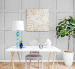 SG10708 square away faux wood peel and stick wallpaper office from The Sojourn Collection by Stacy Garcia Home