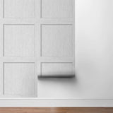 SG10708 square away faux wood peel and stick wallpaper roll from The Sojourn Collection by Stacy Garcia Home
