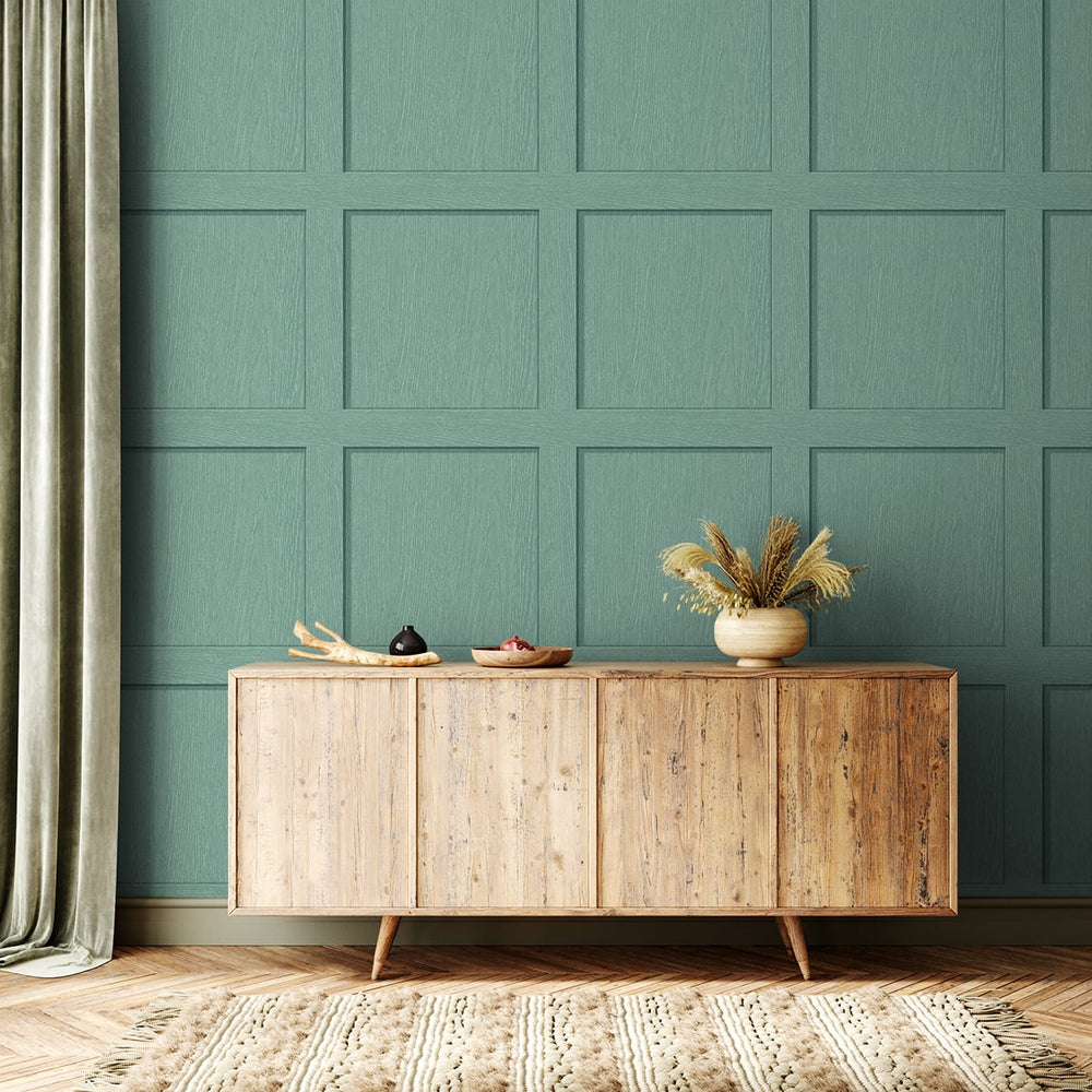 
                  
                    SG10714 square away faux wood peel and stick wallpaper entryway from The Sojourn Collection by Stacy Garcia Home
                  
                