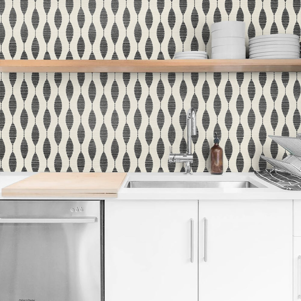 
                  
                    SG10900 Ditto geometric peel and stick removable wallpaper kitchen from The Sojourn Collection by Stacy Garcia Home
                  
                