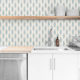 SG10912 Ditto geometric peel and stick removable wallpaper kitchen from The Sojourn Collection by Stacy Garcia Home