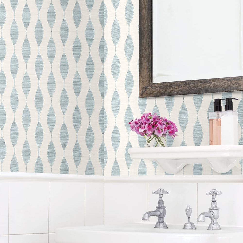 
                  
                    SG10912 Ditto geometric peel and stick removable wallpaper bathroom from The Sojourn Collection by Stacy Garcia Home
                  
                