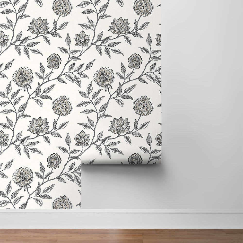 
                  
                    SG11000 Jaclyn floral peel and stick removable wallpaper roll from The Sojourn Collection by Stacy Garcia Home
                  
                