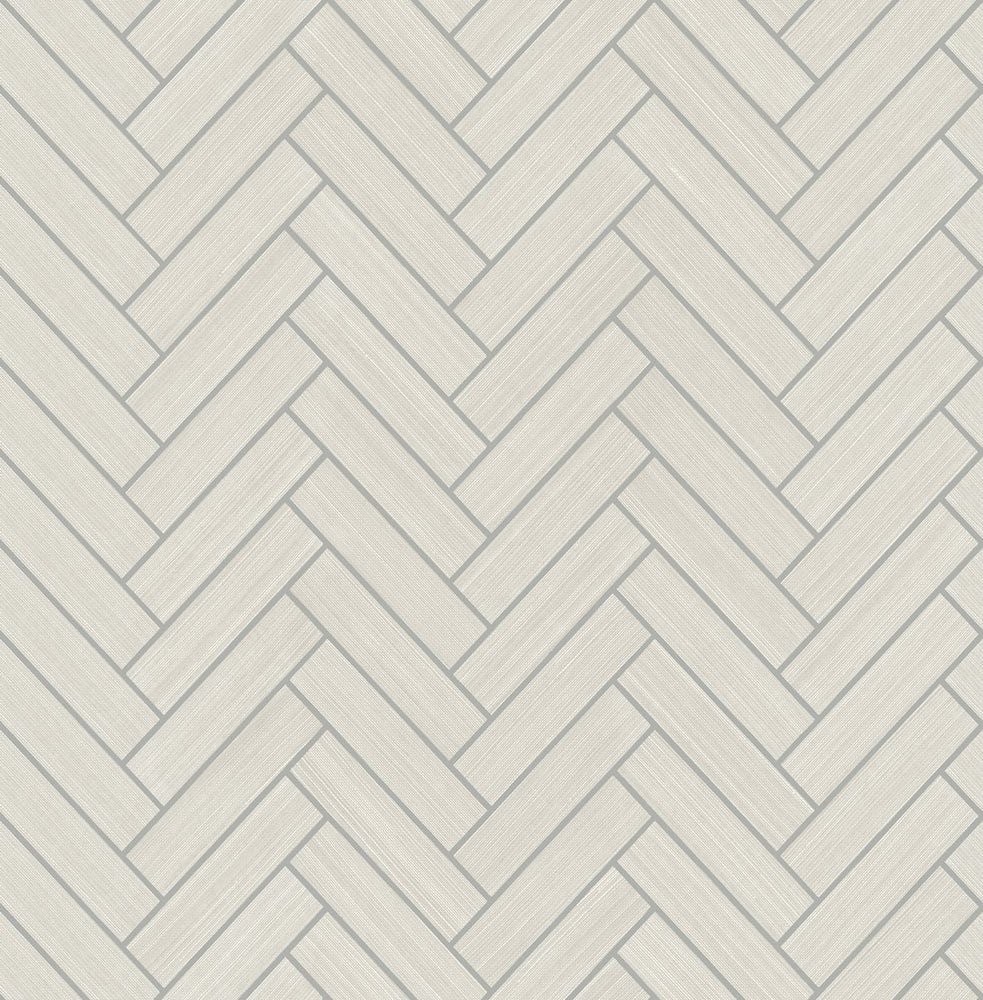 Herringbone Inlay Peel and Stick Removable Wallpaper