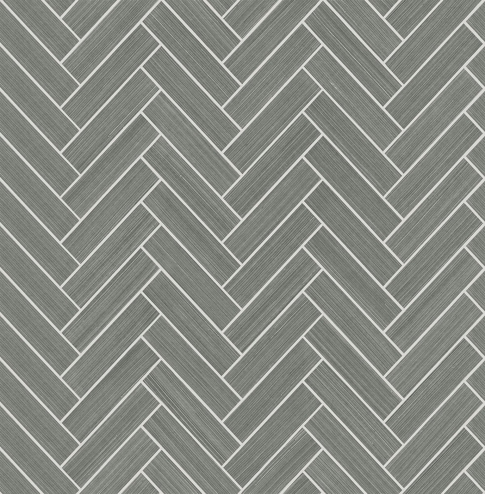 SG11307 herringbone inlay peel and stick removable wallpaper from Stacy Garcia Home