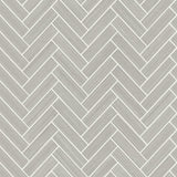 SG11308 herringbone inlay peel and stick removable wallpaper from Stacy Garcia Home