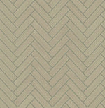 SG11313 herringbone inlay peel and stick removable wallpaper from Stacy Garcia Home