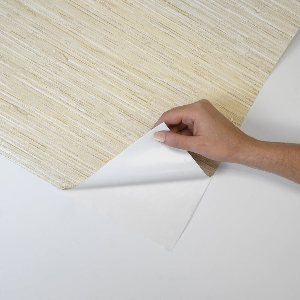 
                  
                    SG11403 Saybrook faux rushcloth peel and stick removable wallpaper from Stacy Garcia
                  
                
