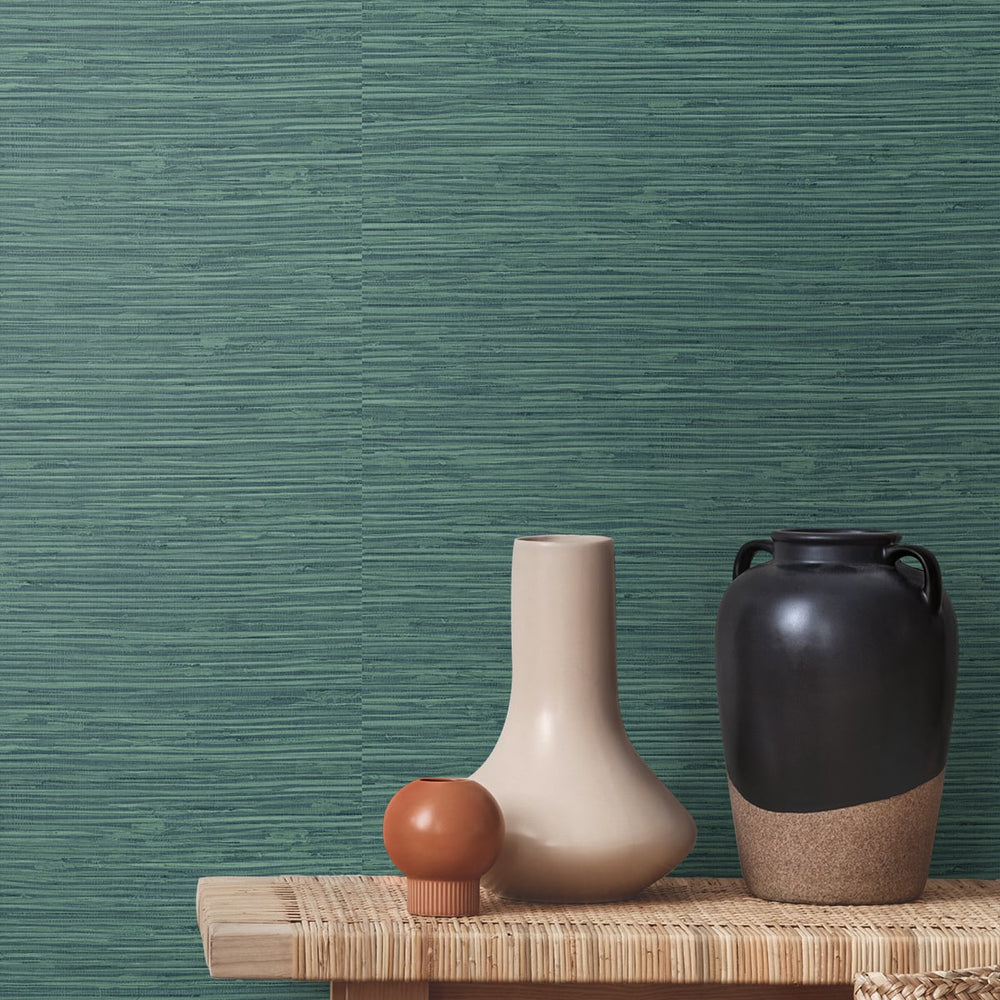 
                  
                    SG11404 Saybrook faux rushcloth peel and stick wallpaper decor from Stacy Garcia
                  
                