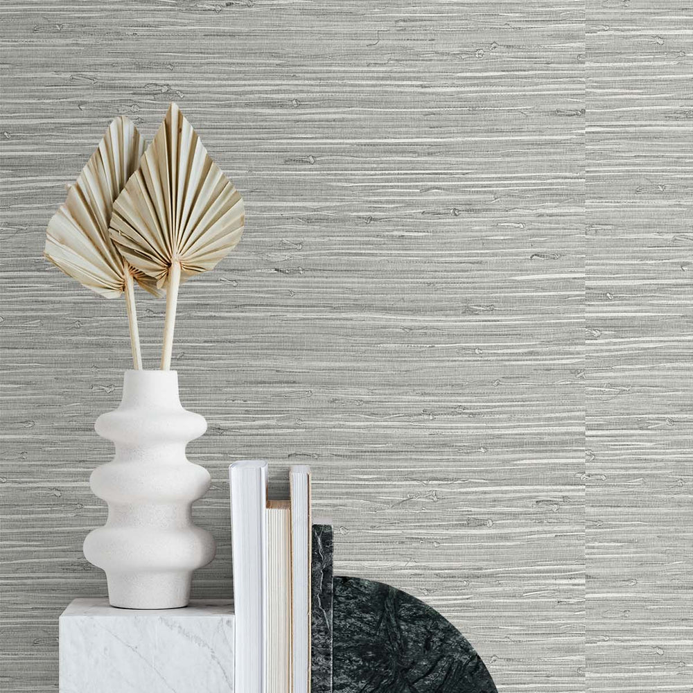
                  
                    SG11407 Saybrook faux rushcloth peel and stick wallpaper decor from Stacy Garcia
                  
                