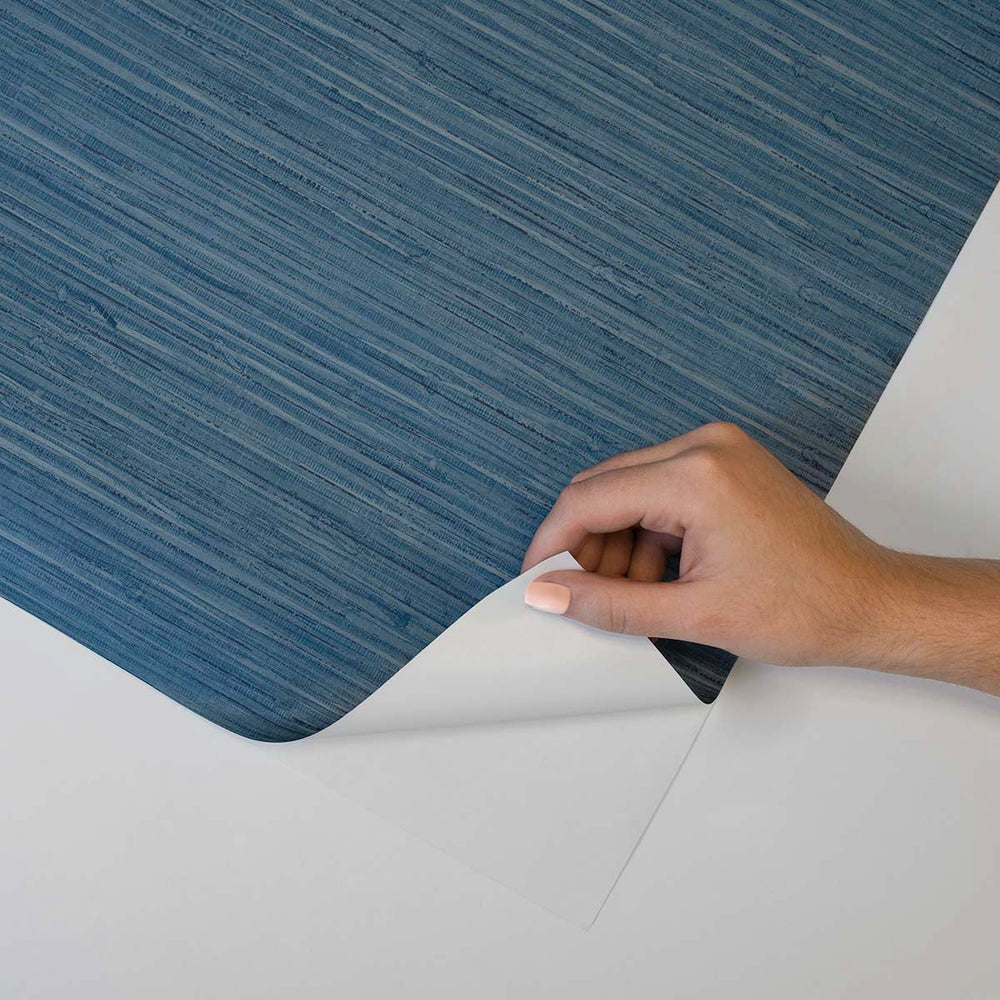 
                  
                    SG11412 Saybrook faux rushcloth peel and stick removable wallpaper from Stacy Garcia
                  
                