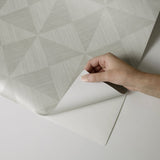 SG11708 geo inlay geometric peel and stick removable wallpaper from Stacy Garcia Home