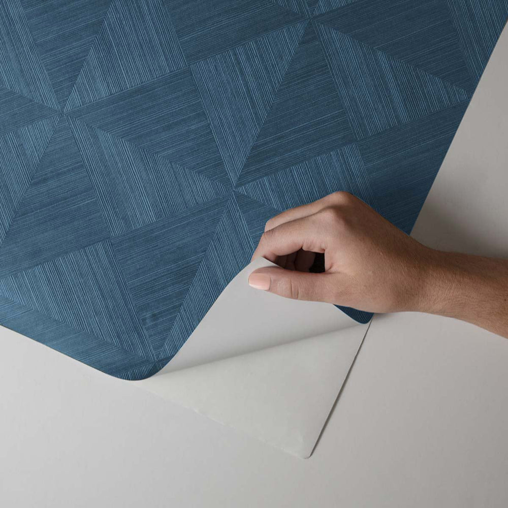 SG11712 geo inlay geometric peel and stick removable wallpaper from Stacy Garcia Home