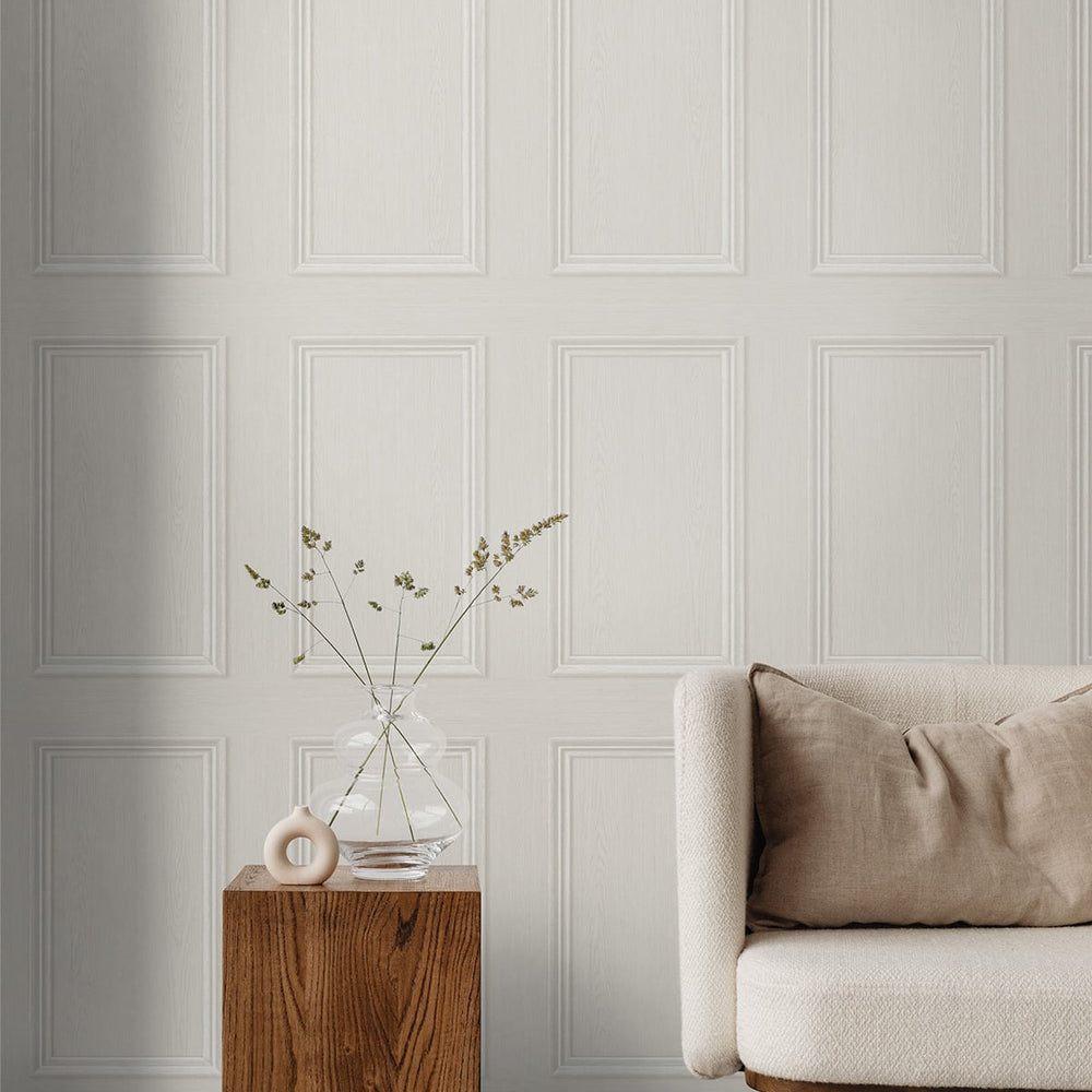 
                  
                    Peel and stick wallpaper SG11800 living room faux wood panel from Stacy Garcia Home
                  
                