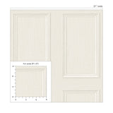Peel and stick wallpaper SG11800 scale faux wood panel from Stacy Garcia Home