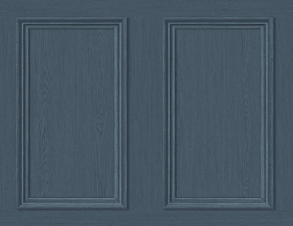 Peel and stick wallpaper SG11802 faux wood panel from Stacy Garcia Home