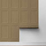Peel and stick wallpaper SG11806 roll faux wood panel from Stacy Garcia Home