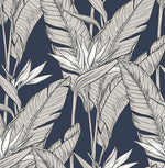 Birds of Paradise Botanical Peel and Stick Removable Wallpaper