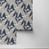 Birds of paradise peel and stick wallpaper roll SG11902 from Stacy Garcia Home